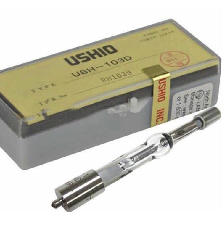Đèn hồ quang UV model: USH-103D. 100W, 5A, 20V, hiệu USHIO