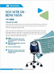 Máy sưởi ấm bệnh nhân.  Model: PW-I Hãng sản xuất: Beijing Medkon Medical Devices Co.,LTD  Nước sản xuất: Trung Quốc
